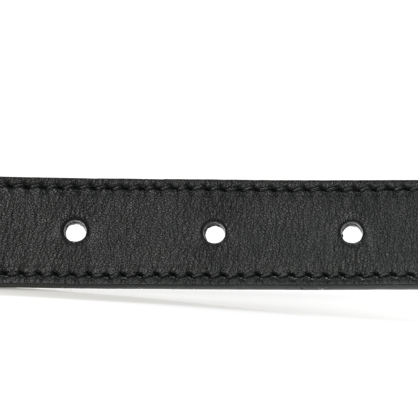 Calfskin Queen Margaret Bee Belt 75 30 Black