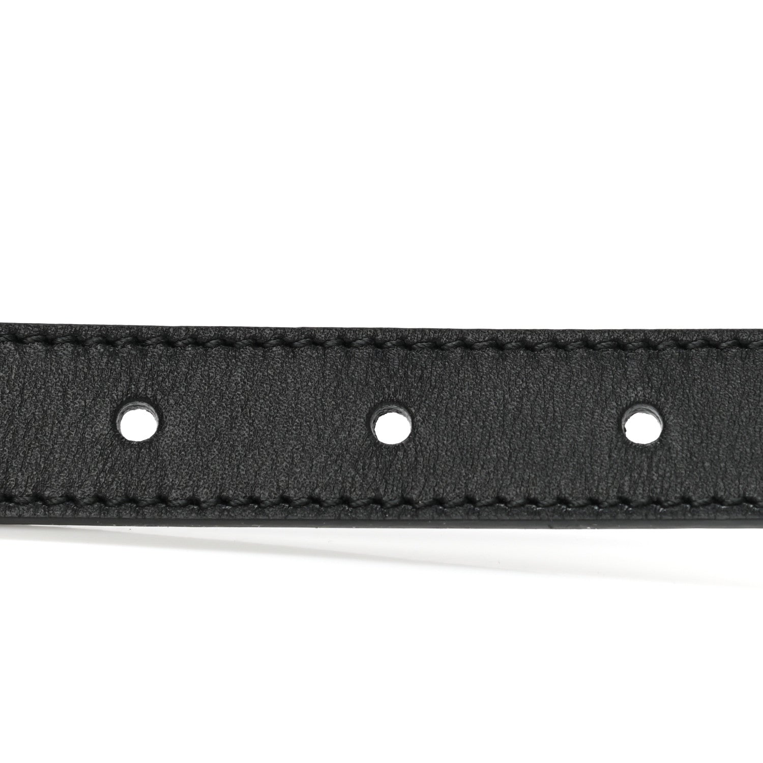 Gucci Calfskin Queen Margaret Bee Belt 75 30 Black 3 of 6