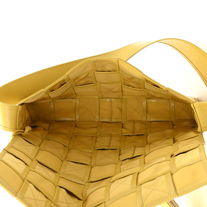 Bottega Veneta Paper Calfskin Intrecciato Stretch Cassette Buttercup 6 of 11