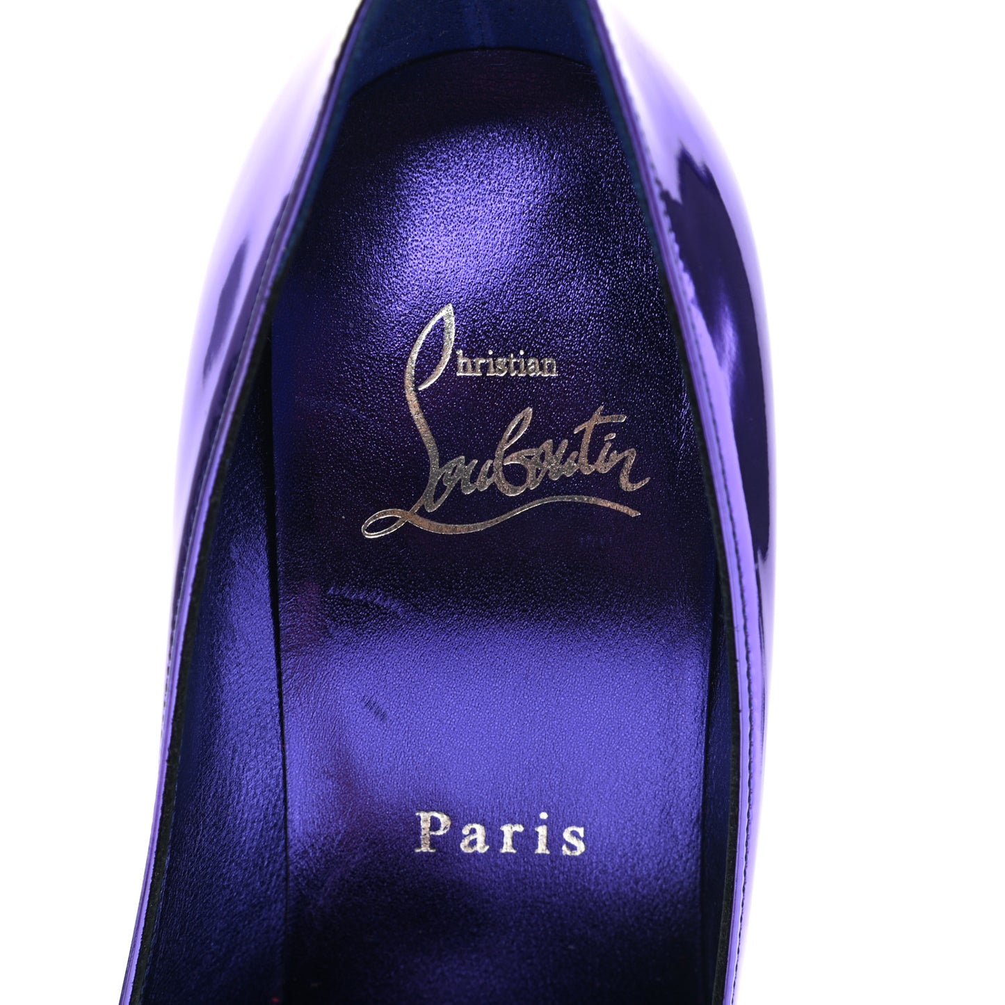 Metallic Patent Psychic Kate 100 Pumps 35 Elektra