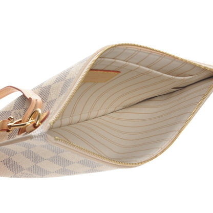 Louis Vuitton Damier Azur Neverfull MM GM Pochette 5 of 7