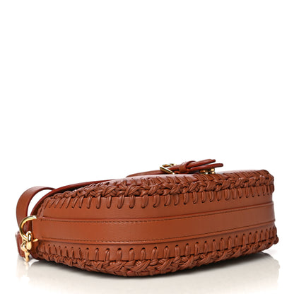 Christian Dior Grained Calfskin Medium Whipstitched Bobby Bag Dark Tan 4 of 25