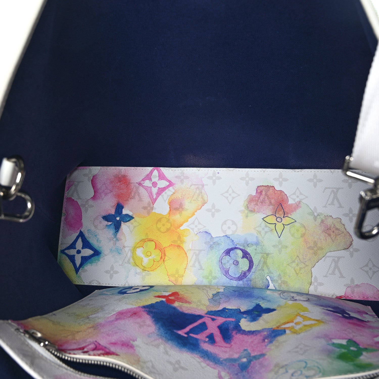 Louis Vuitton Monogram Watercolor New Tote GM Multicolor 5 of 8