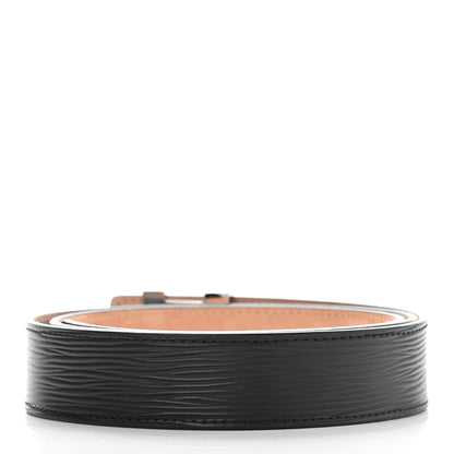 Louis Vuitton Epi 30mm LV Initiales Belt 95 38 Black 2 of 10