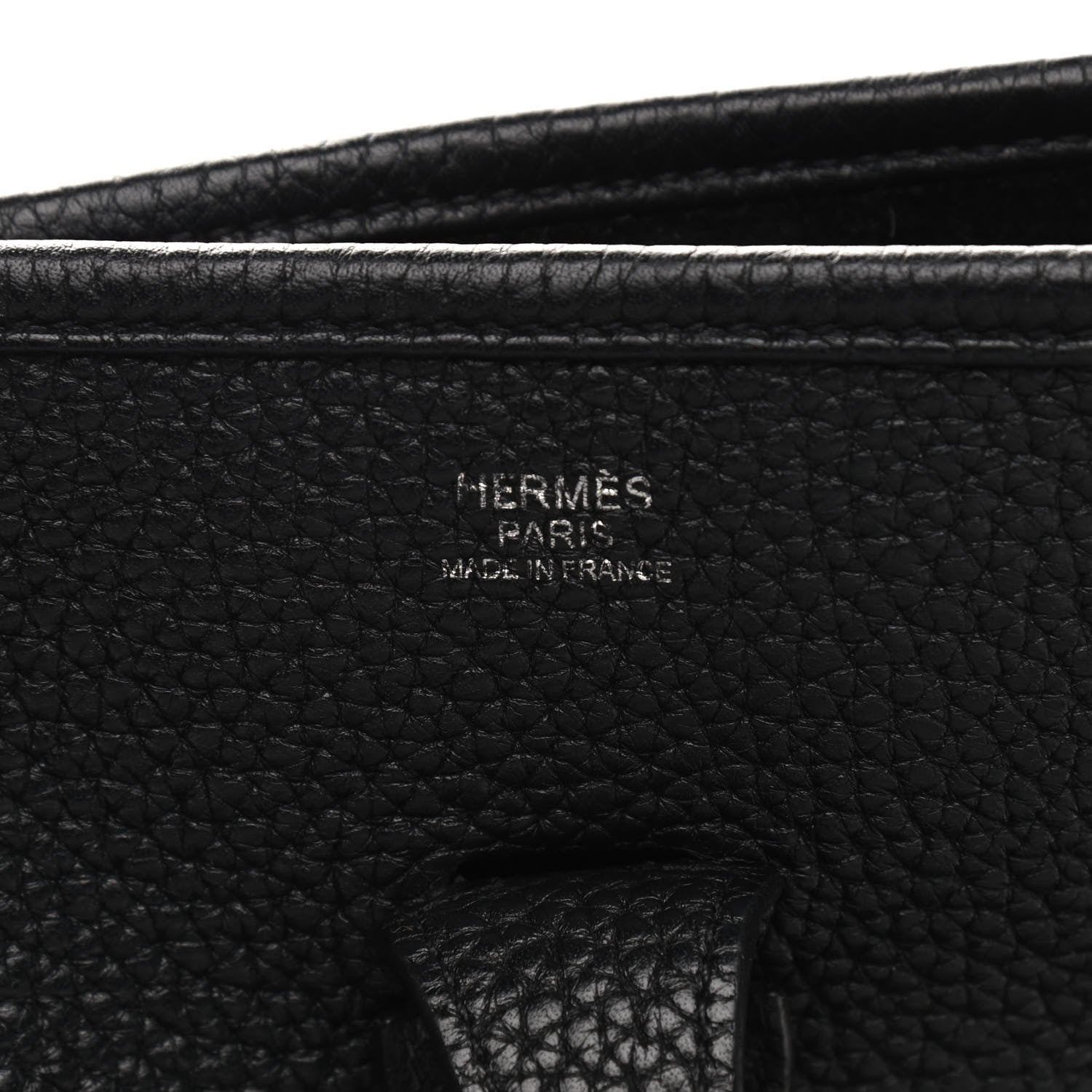 Hermes Taurillon Clemence Evelyne III PM Black 6 of 9