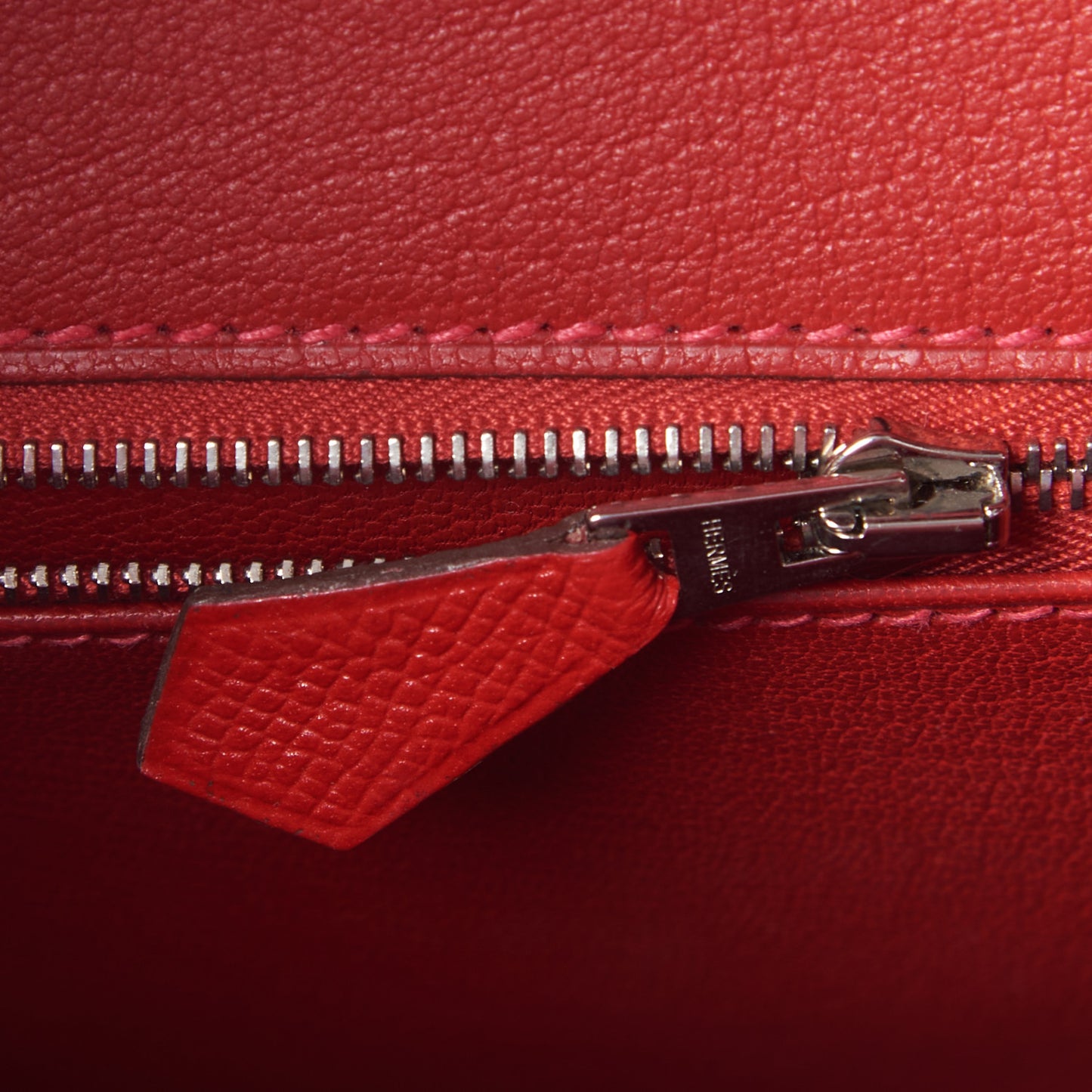 Epsom Birkin 30 Rouge Casaque