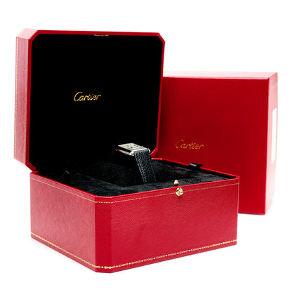 Cartier Stainless Steel Calfskin 22mm Must de Cartier Tank Quartz Watch 5 of 5