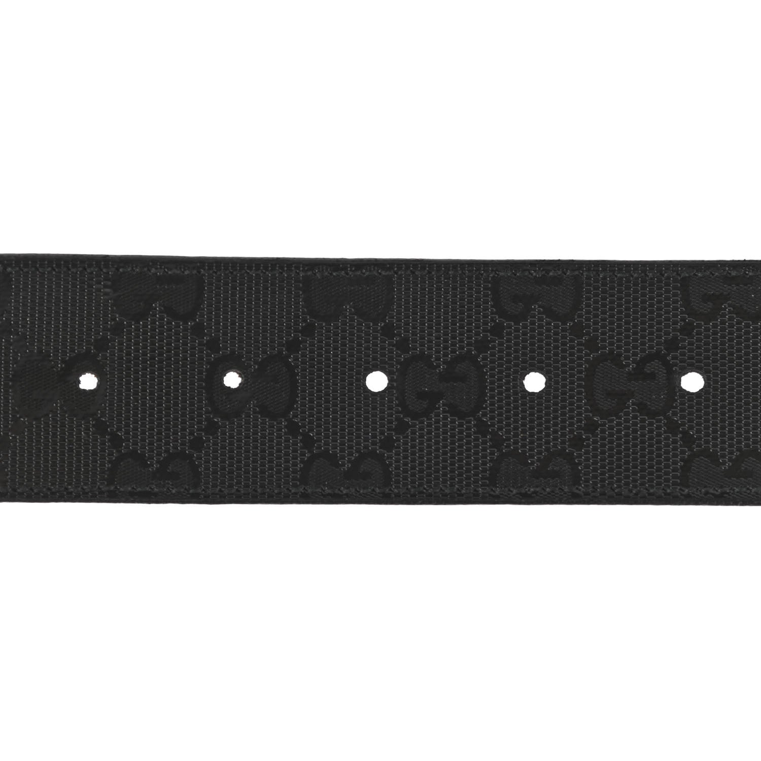 Gucci Imprime Monogram Interlocking G Belt 120 48 Black 3 of 4