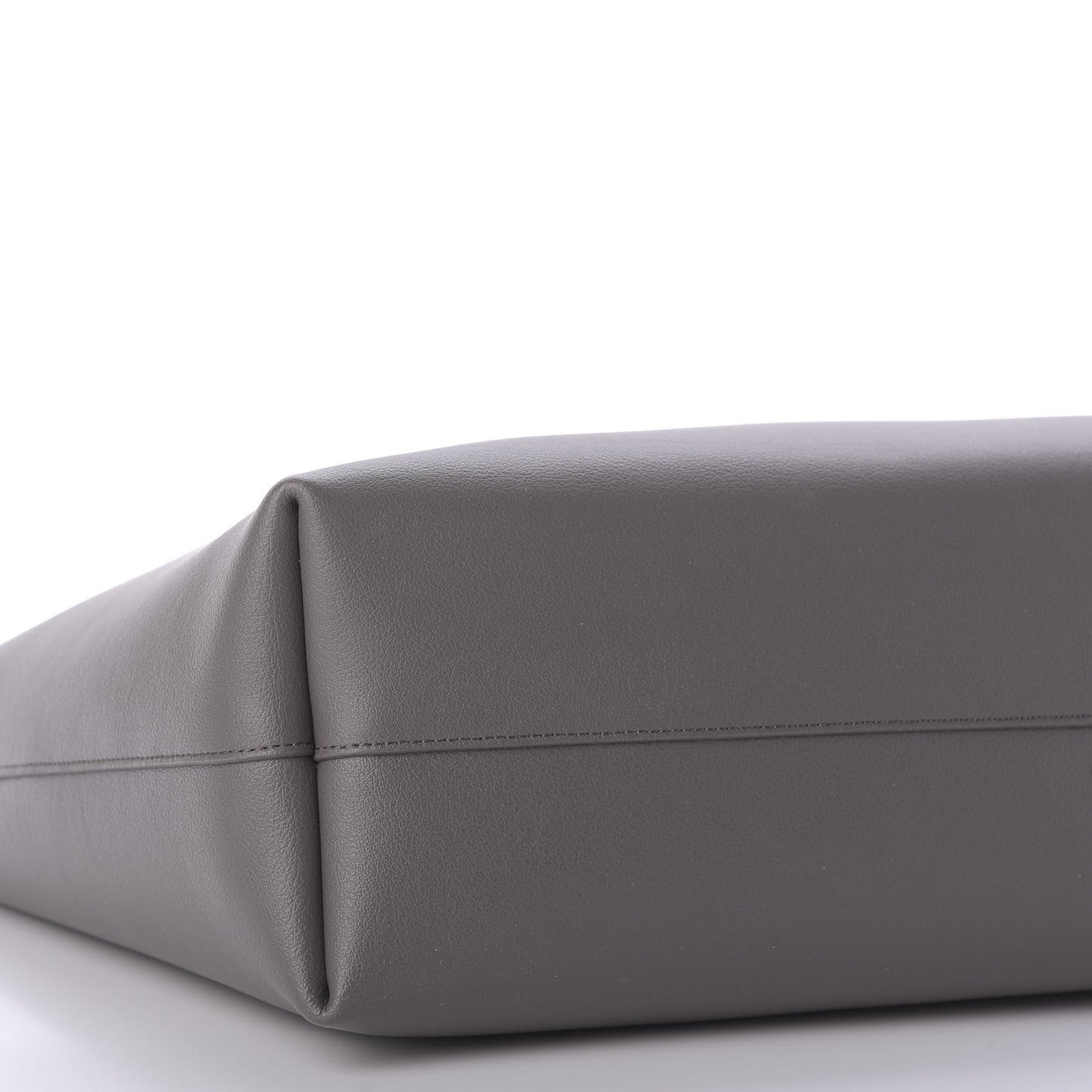 Calfskin Large Shopping Tote Fog