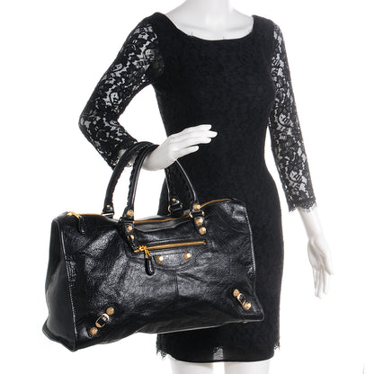 Balenciaga Agneau Giant 12 Gold Hardware Work Black 2 of 12