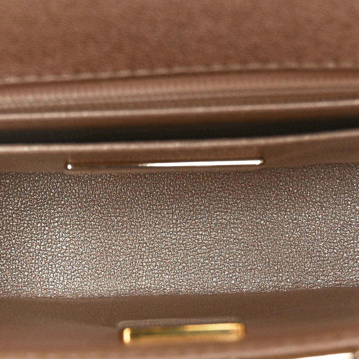 Chanel Mirror Calfskin Metallic Calfskin Quilted Hollywood Boulevard Mini Flap With Star Coin Purse Gold 9 of 12