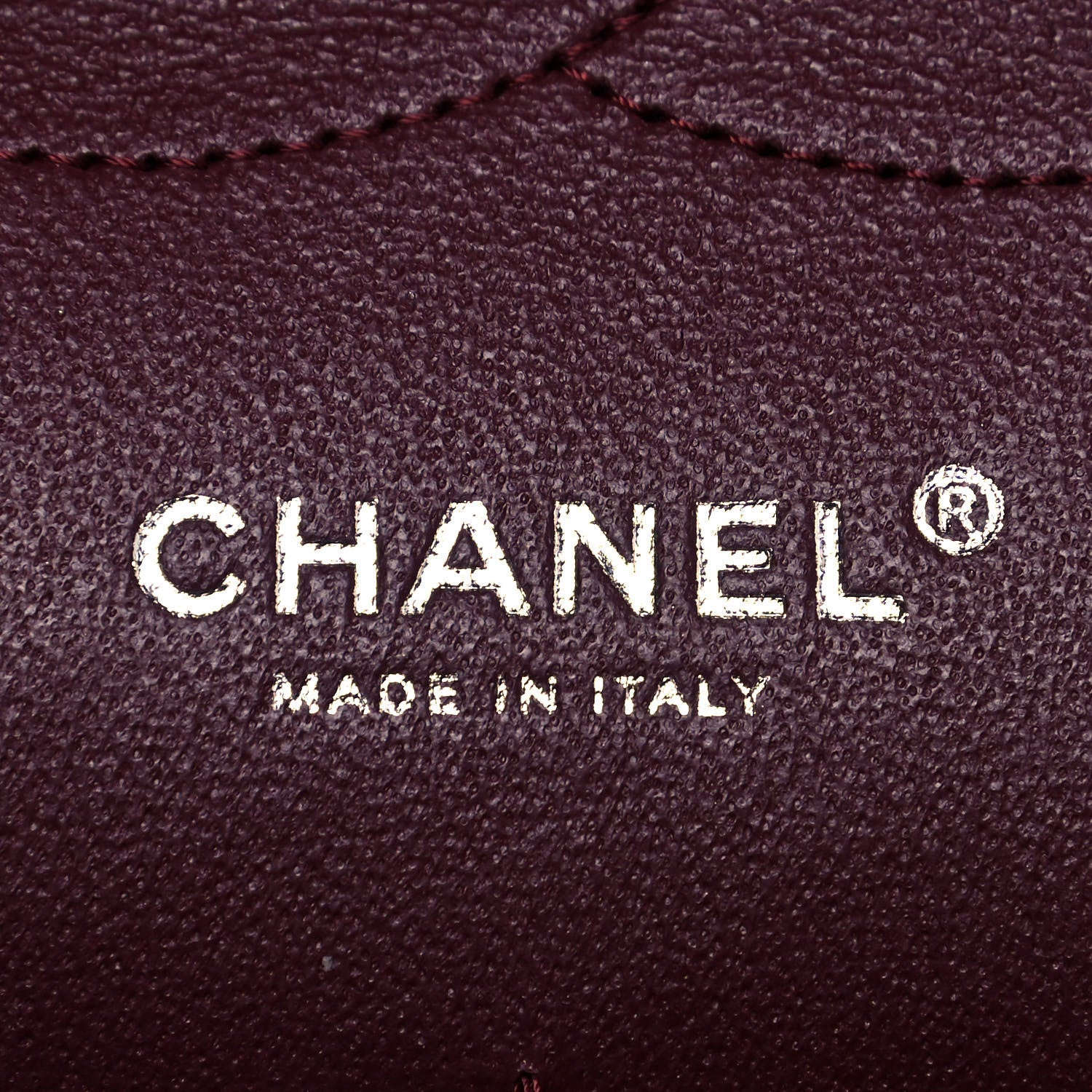 Chanel Lambskin Quilted Jumbo Double Flap Burgundy 6 of 15