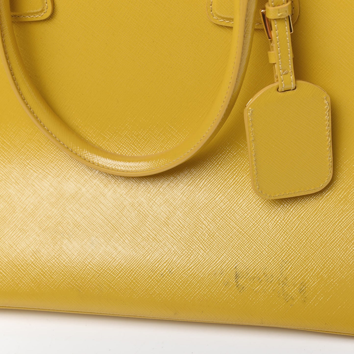 Saffiano Vernice Parabole Tote Mimosa