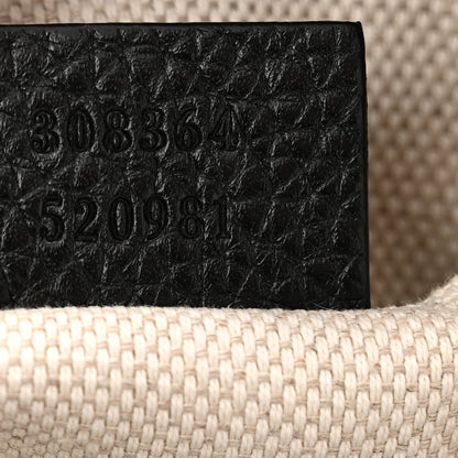 Gucci Pebbled Calfskin Small Soho Disco Bag Black 7 of 10