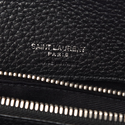 Saint Laurent Grained Calfskin Baby Sac De Jour Souple Black 8 of 13