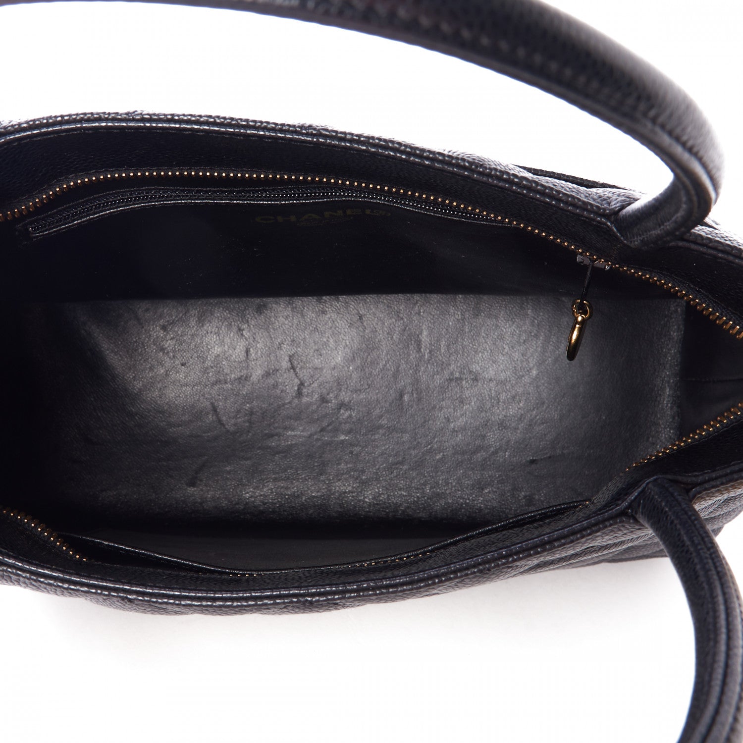 Chanel Caviar Quilted Medallion Tote Black 7 of 10