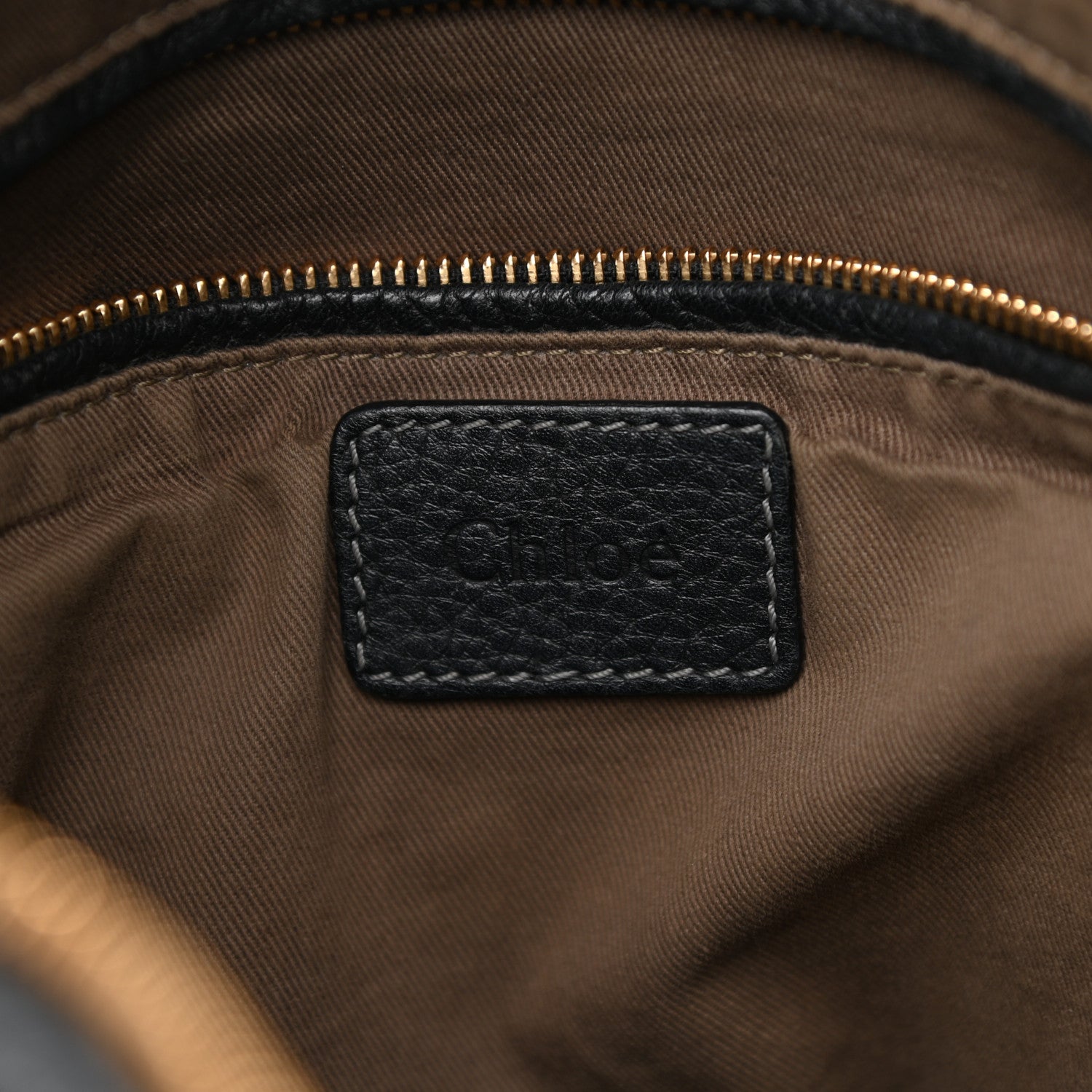 Chloe Calfskin Large Marcie Satchel Black 6 of 11