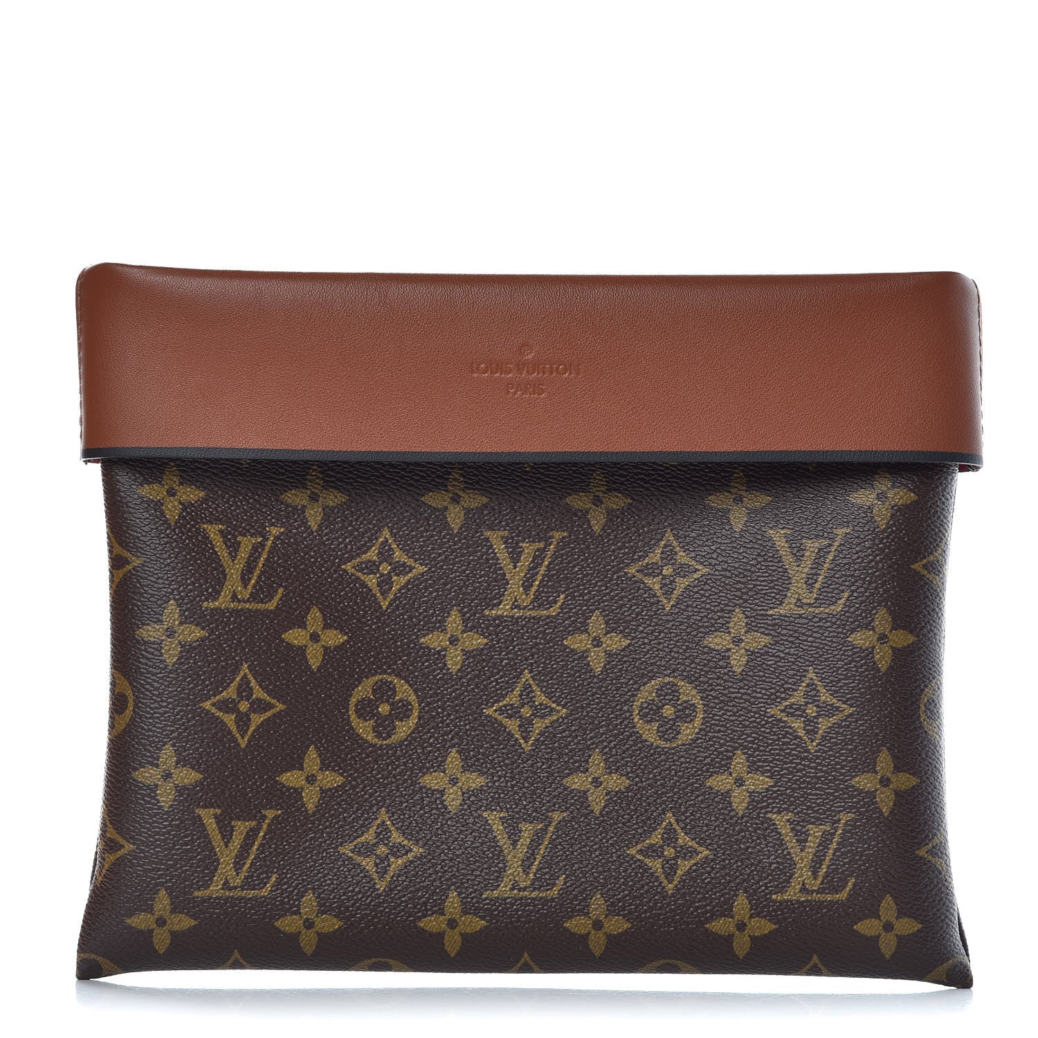 Louis Vuitton Monogram Tuileries Pochette Caramel 1 of 8