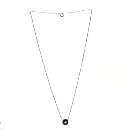 Tiffany Sterling Silver Amethyst Sparklers Necklace 2 of 5