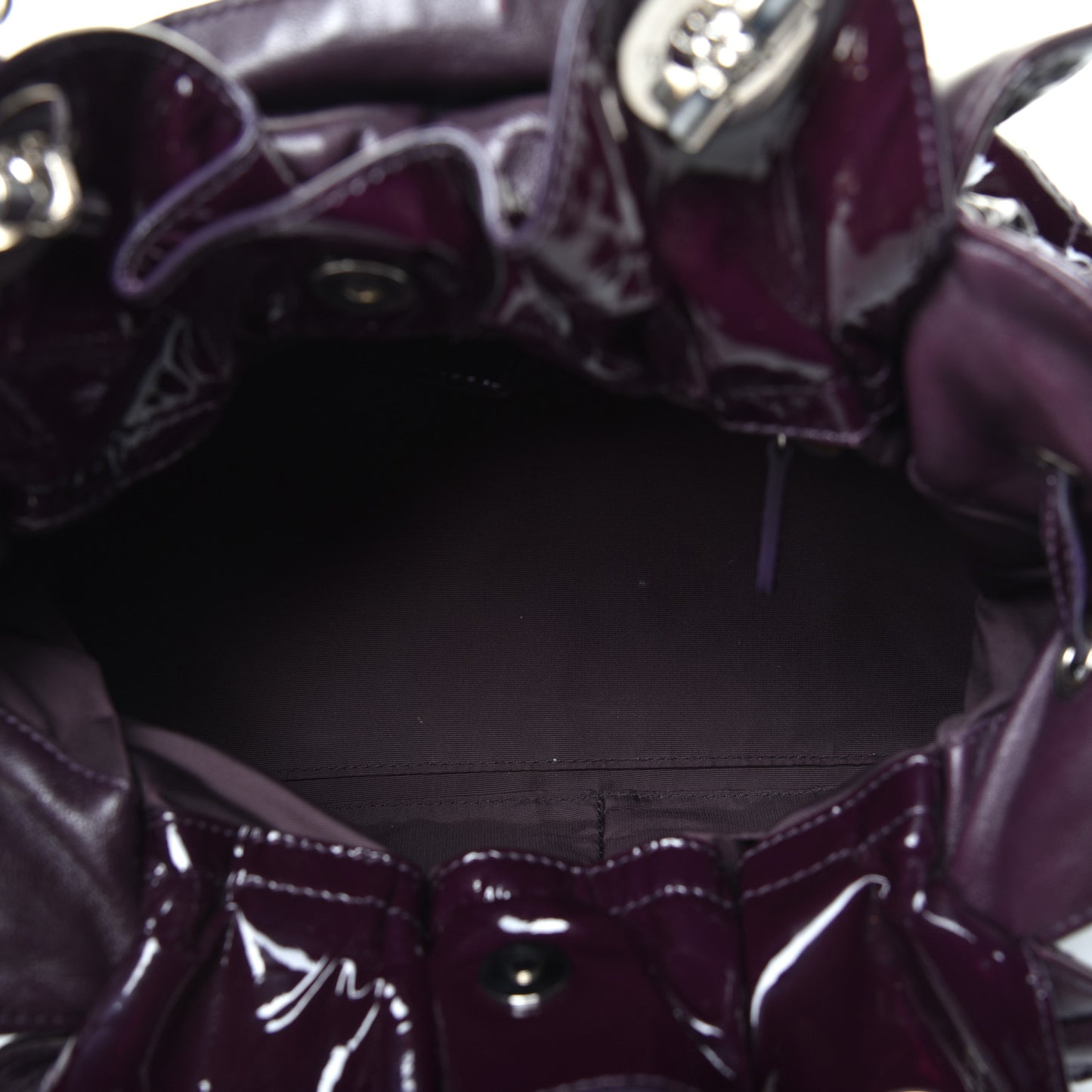 Patent Cannage Medium Le Trente Tote Purple