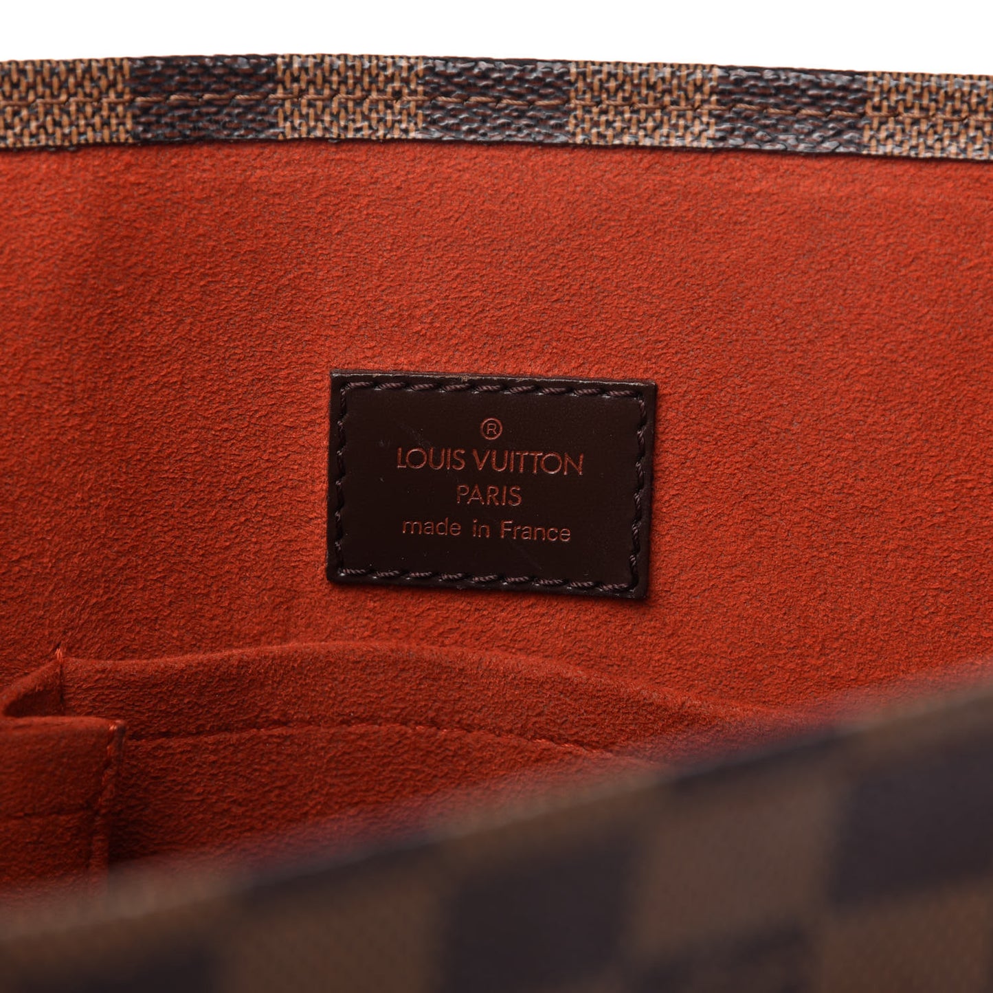 Damier Ebene Sac Plat