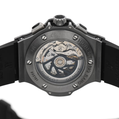 Hublot Tantalum Rubber 44mm Big Bang Automatic Watch Black 301.AI.460.RX 4 of 10