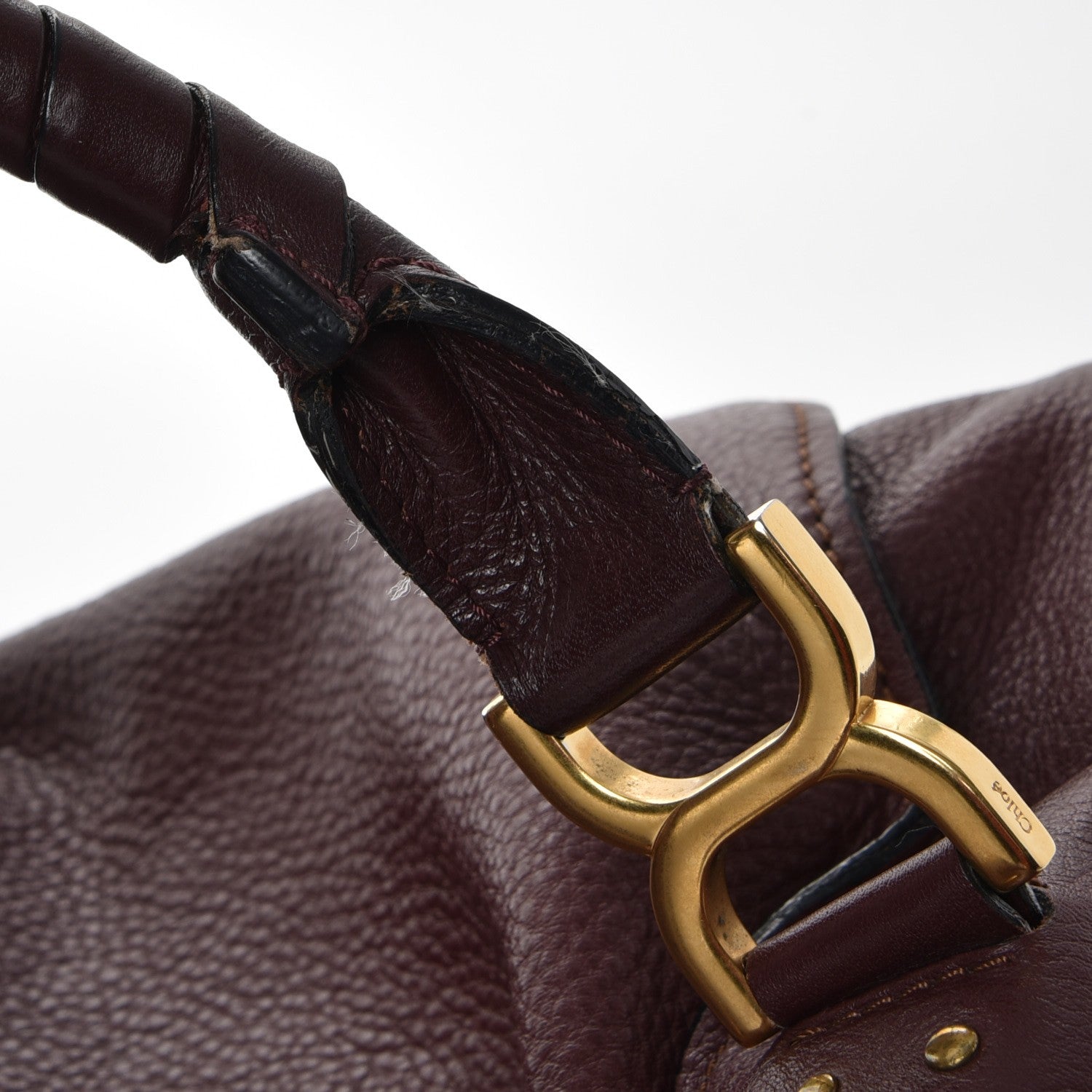 Chloe Calfskin Large Marcie Hobo Dark Velvet 14 of 17