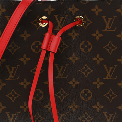 Louis Vuitton Monogram Neonoe MM Coquelicot 8 of 10