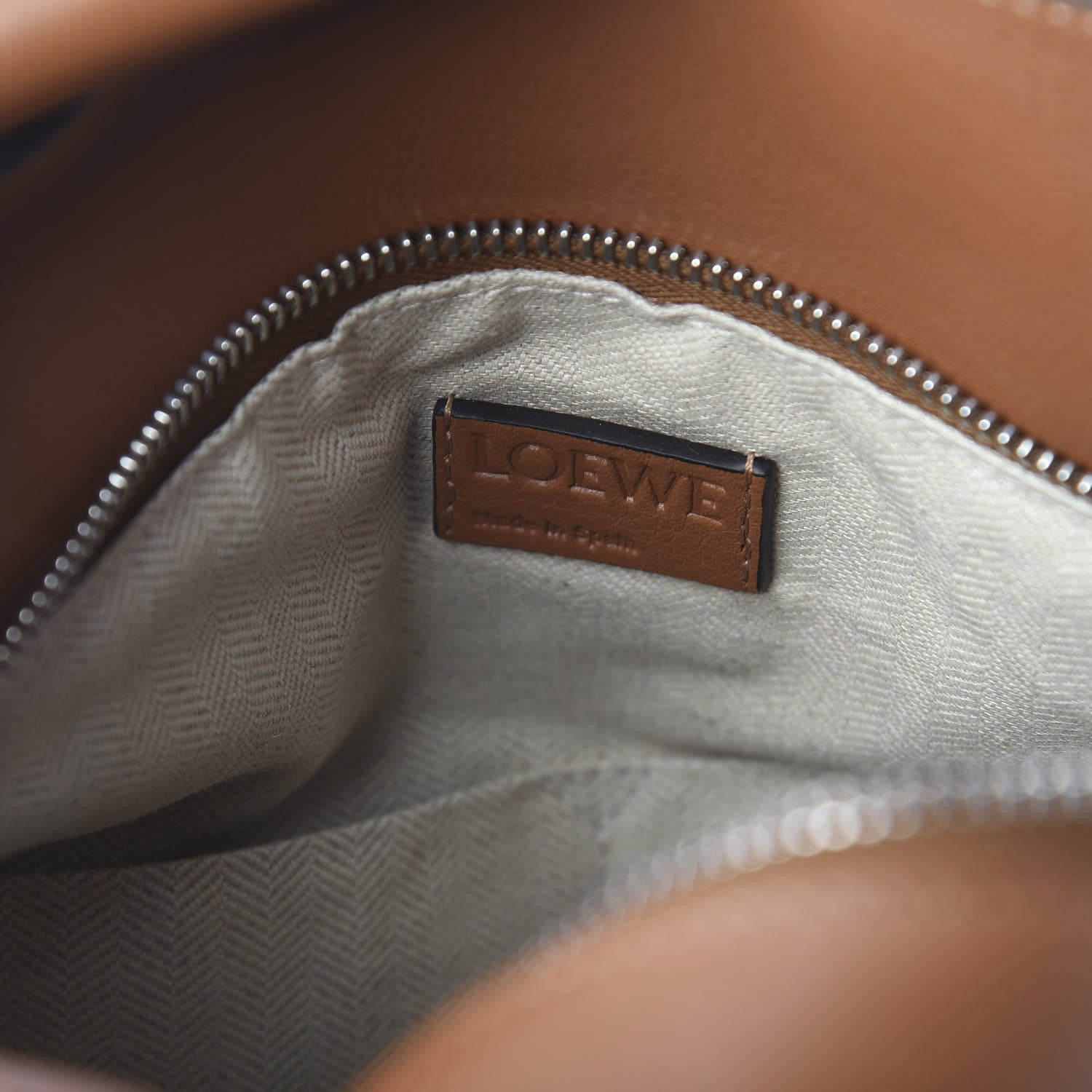 Loewe Calfskin Medium Puzzle Bag Tan 7 of 10