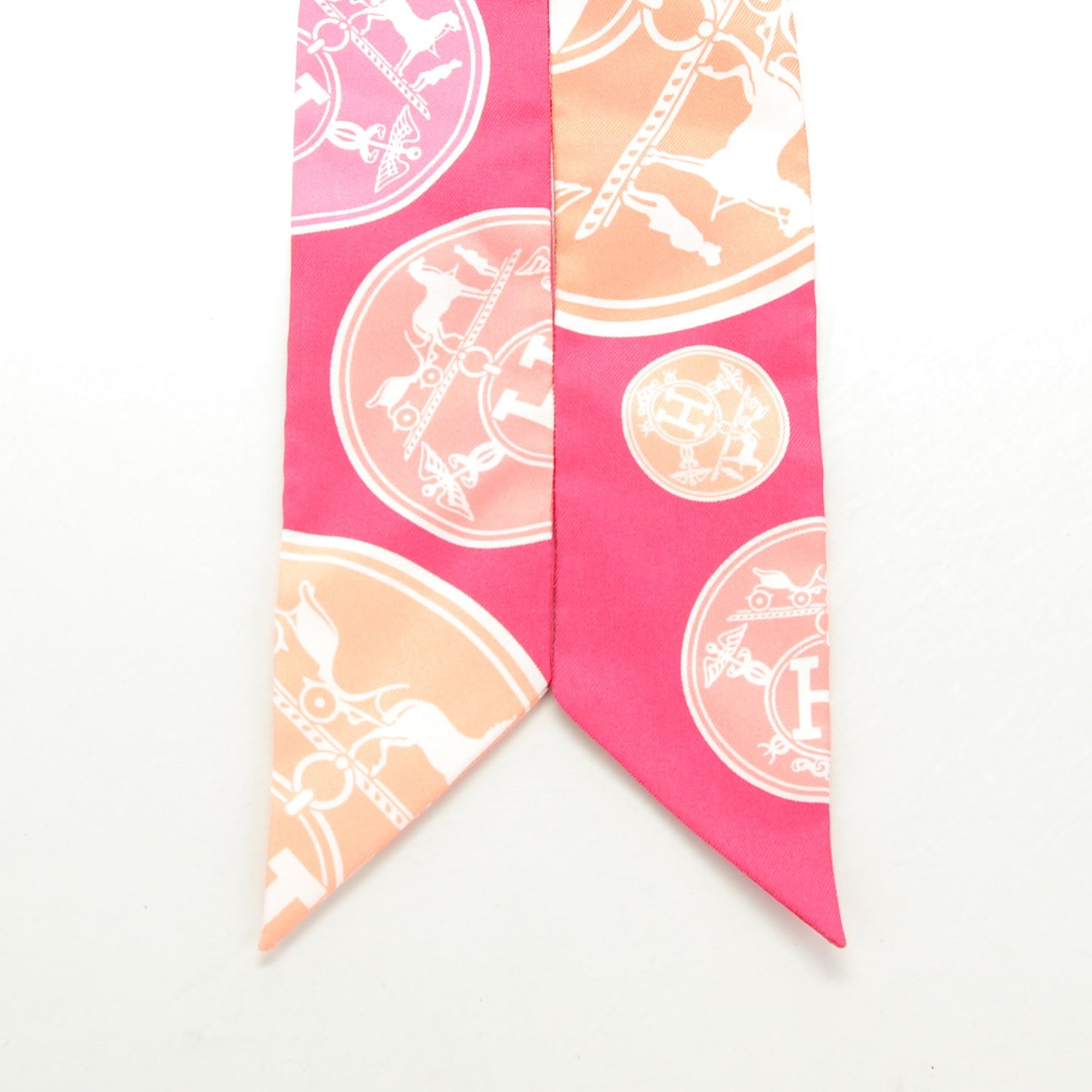 Silk Confettis D'Ex Libris Twilly Rose Vif Peach