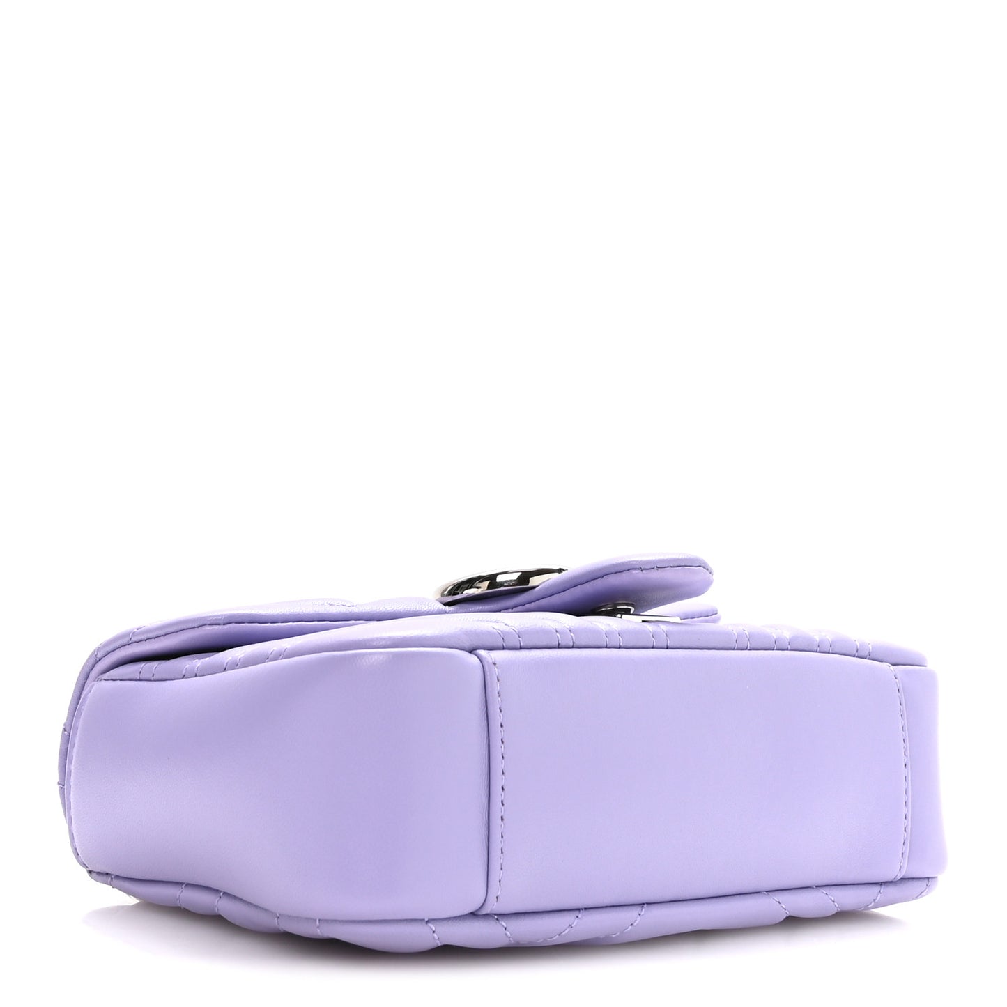 Lambskin Matelasse Small GG Marmont Shoulder Bag Lapis