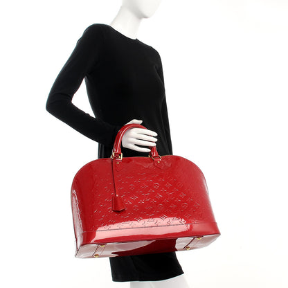Louis Vuitton Vernis Alma GM XL Pomme D'Amour 2 of 6
