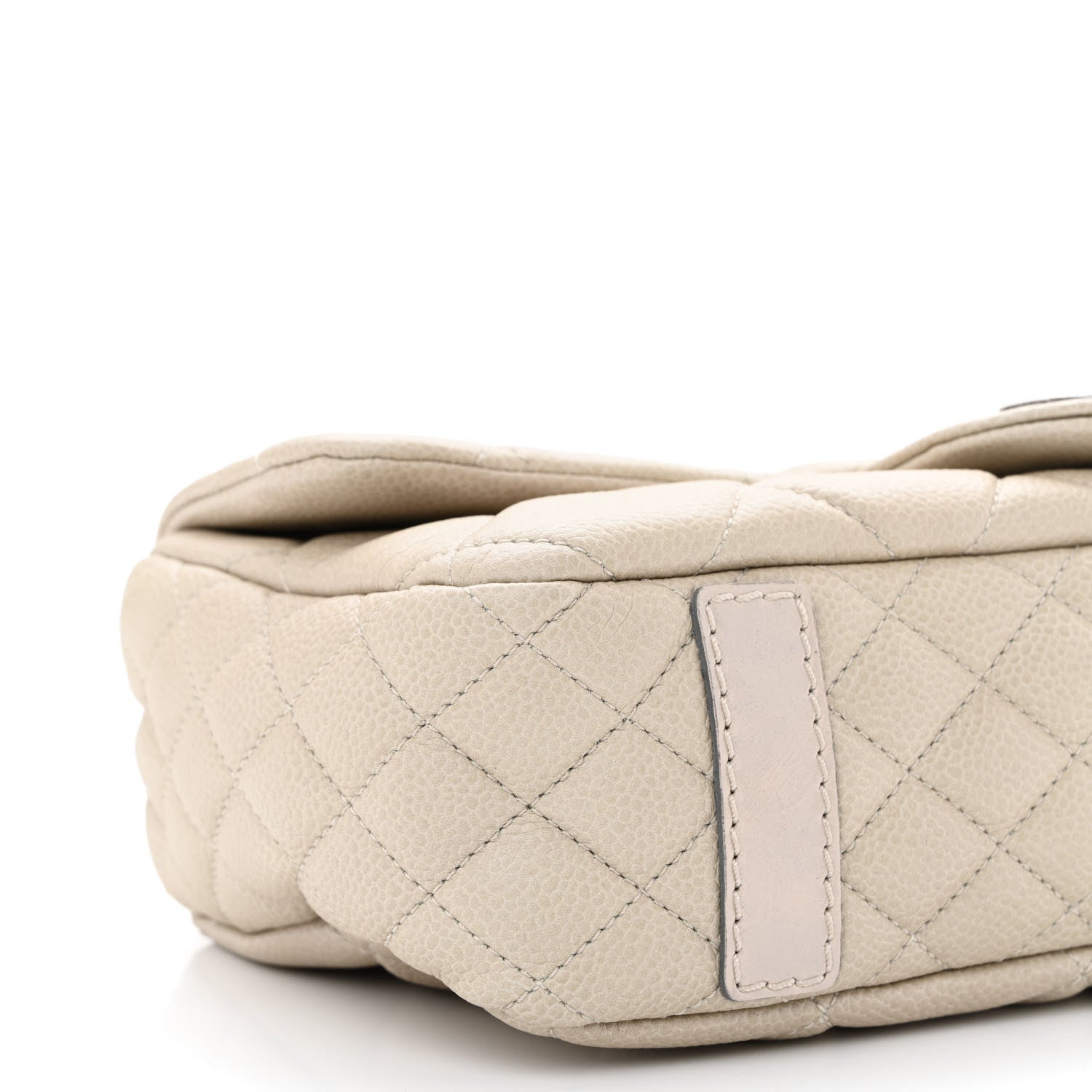 Chanel Caviar Quilted Coco Casual Flap Ivory 9 of 10