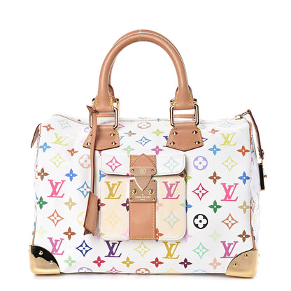 Louis Vuitton Monogram Multicolor Speedy 30 White 1 of 13