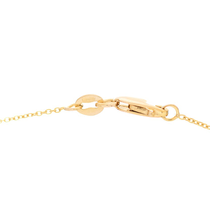 Roberto Coin 18K Yellow Gold Diamond Love Letter A Pendant Necklace 5 of 5