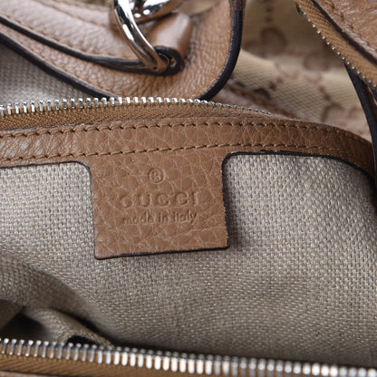 Gucci Monogram Medium Icon Bit Hobo Light Cuir 7 of 10