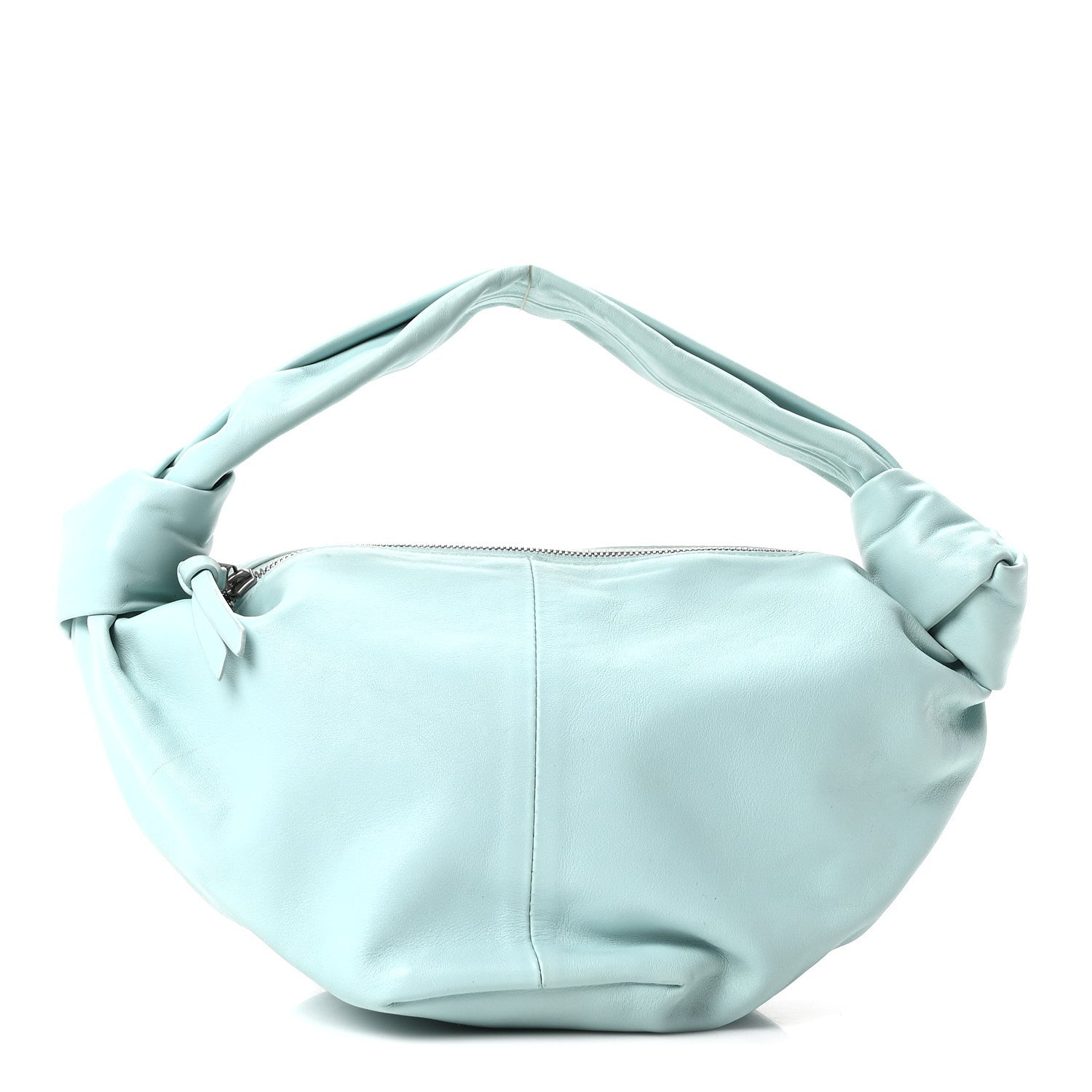 Bottega Veneta Calfskin Mini Double Knot Bag Spearmint 1 of 10
