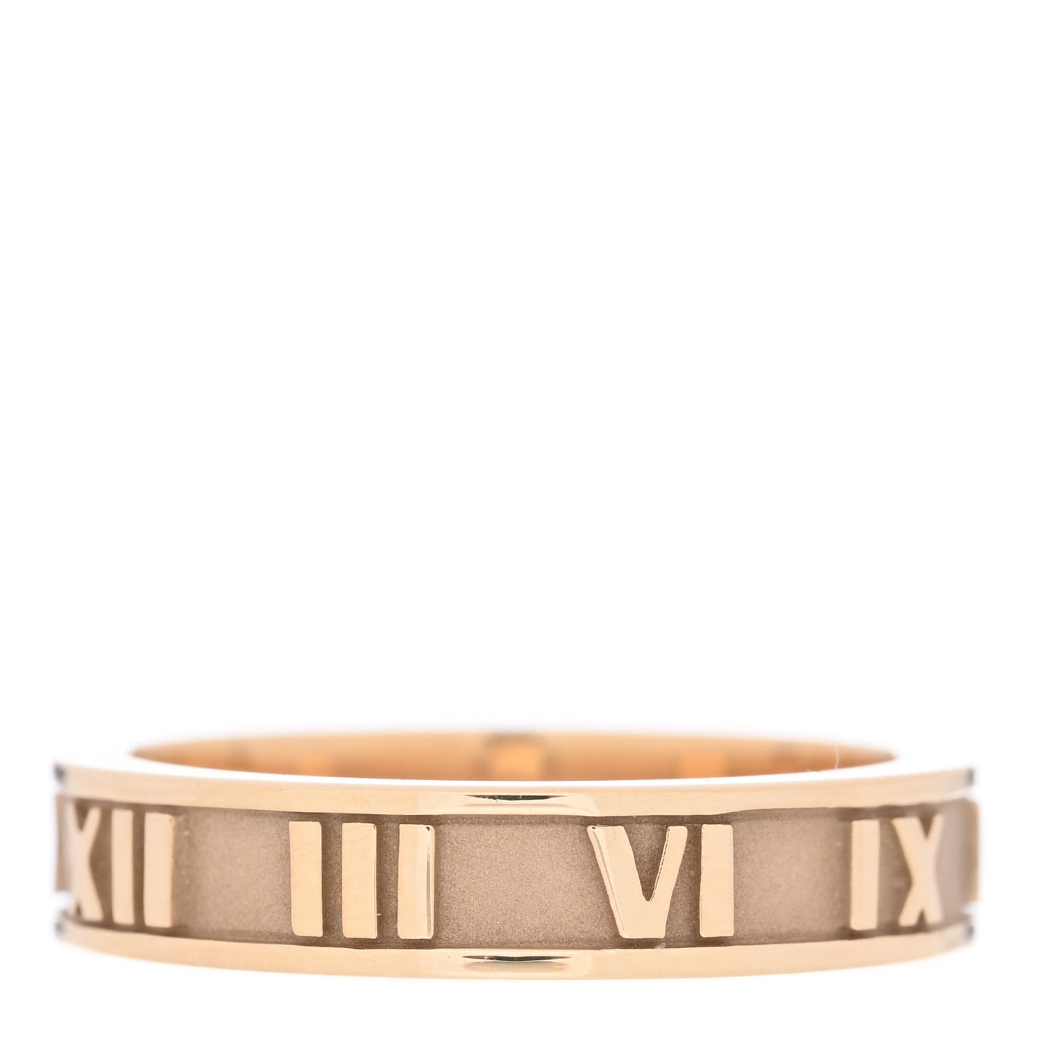 Tiffany 18K Yellow Gold Atlas Ring 49 5 1 of 5