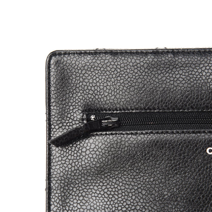 Chanel Caviar Quilted Wallet On Chain WOC Black 13 of 14