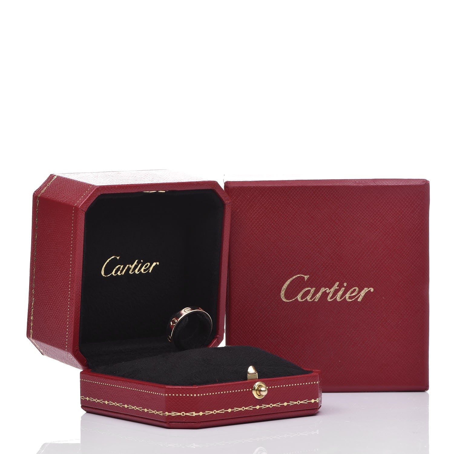 Cartier 18K Yellow Gold 3.5mm LOVE Wedding Band Ring 52 6 5 of 5