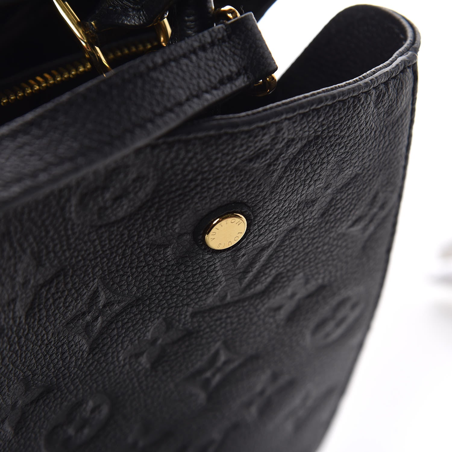 Louis Vuitton Empreinte Montaigne MM Black 17 of 19