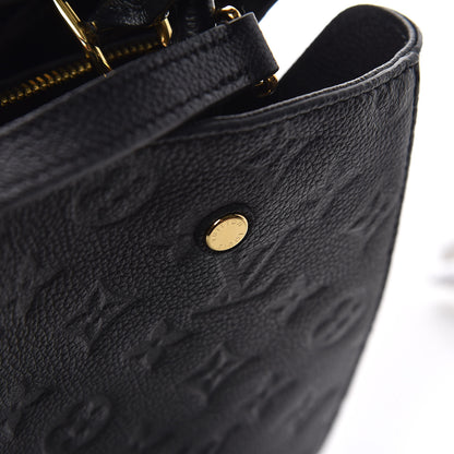 Louis Vuitton Empreinte Montaigne MM Black 17 of 19