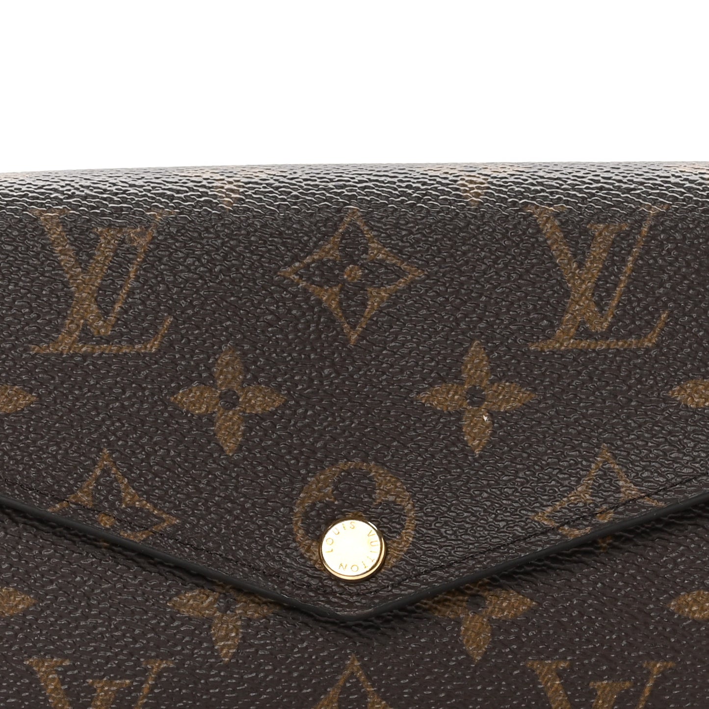 Monogram Sarah Wallet NM Coquelicot