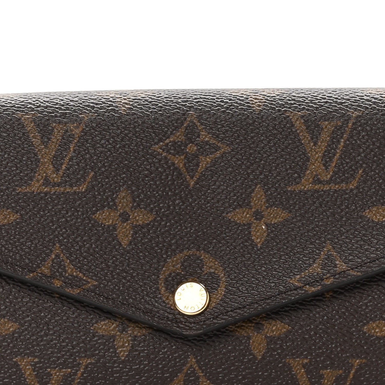 Louis Vuitton Monogram Sarah Wallet NM Coquelicot 8 of 11