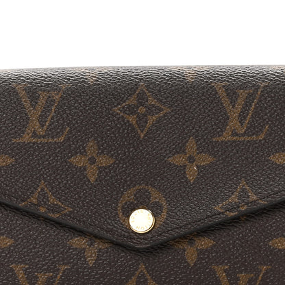 Louis Vuitton Monogram Sarah Wallet NM Coquelicot 8 of 11