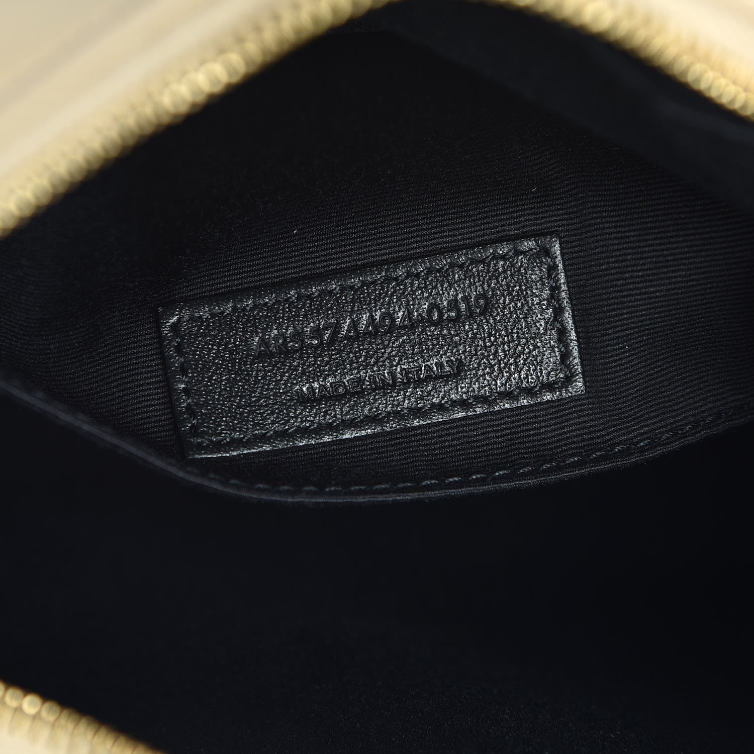 Saint Laurent Calfskin Matelasse Monogram Lou Camera Bag Nude Powder 7 of 9
