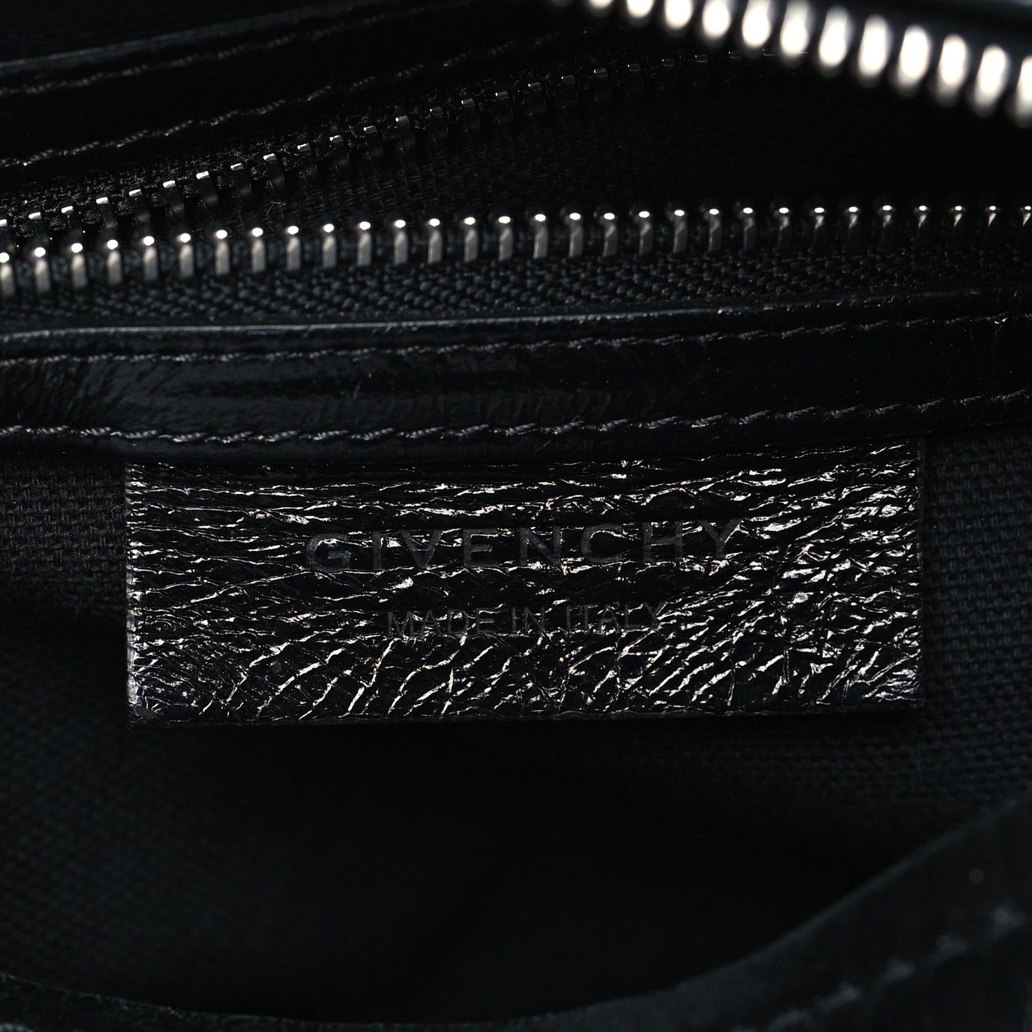 Givenchy Crackled Patent 4G Small Pandora Black 6 of 9