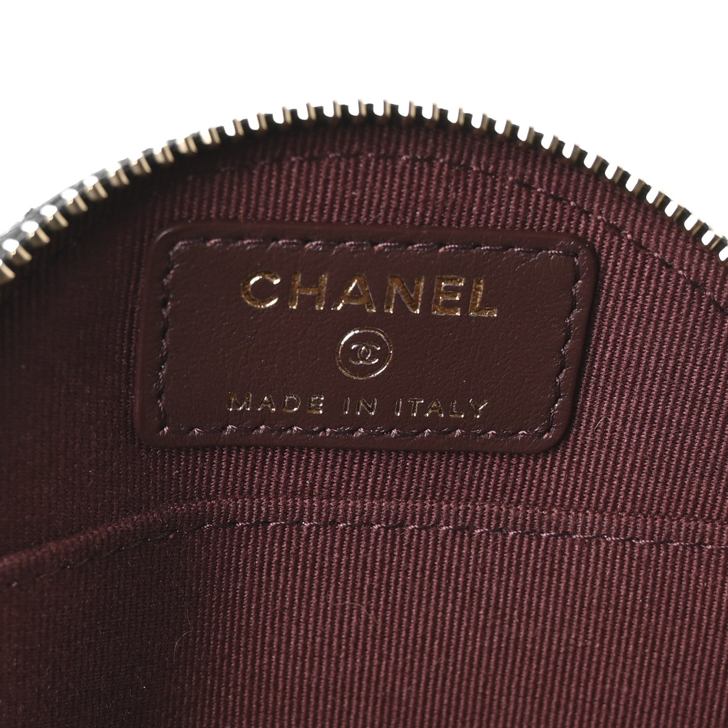 Chanel Caviar Quilted Zip Around Classic Coin Purse Black 6 of 8