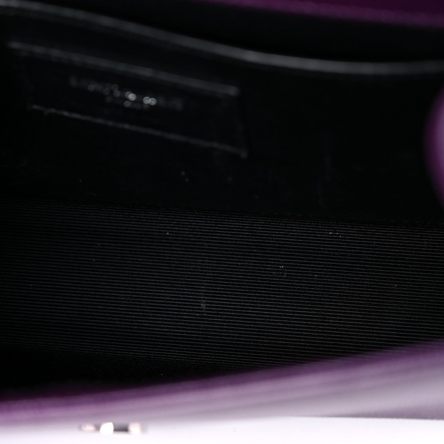 Grain De Poudre Small Monogram Kate Satchel Lilac