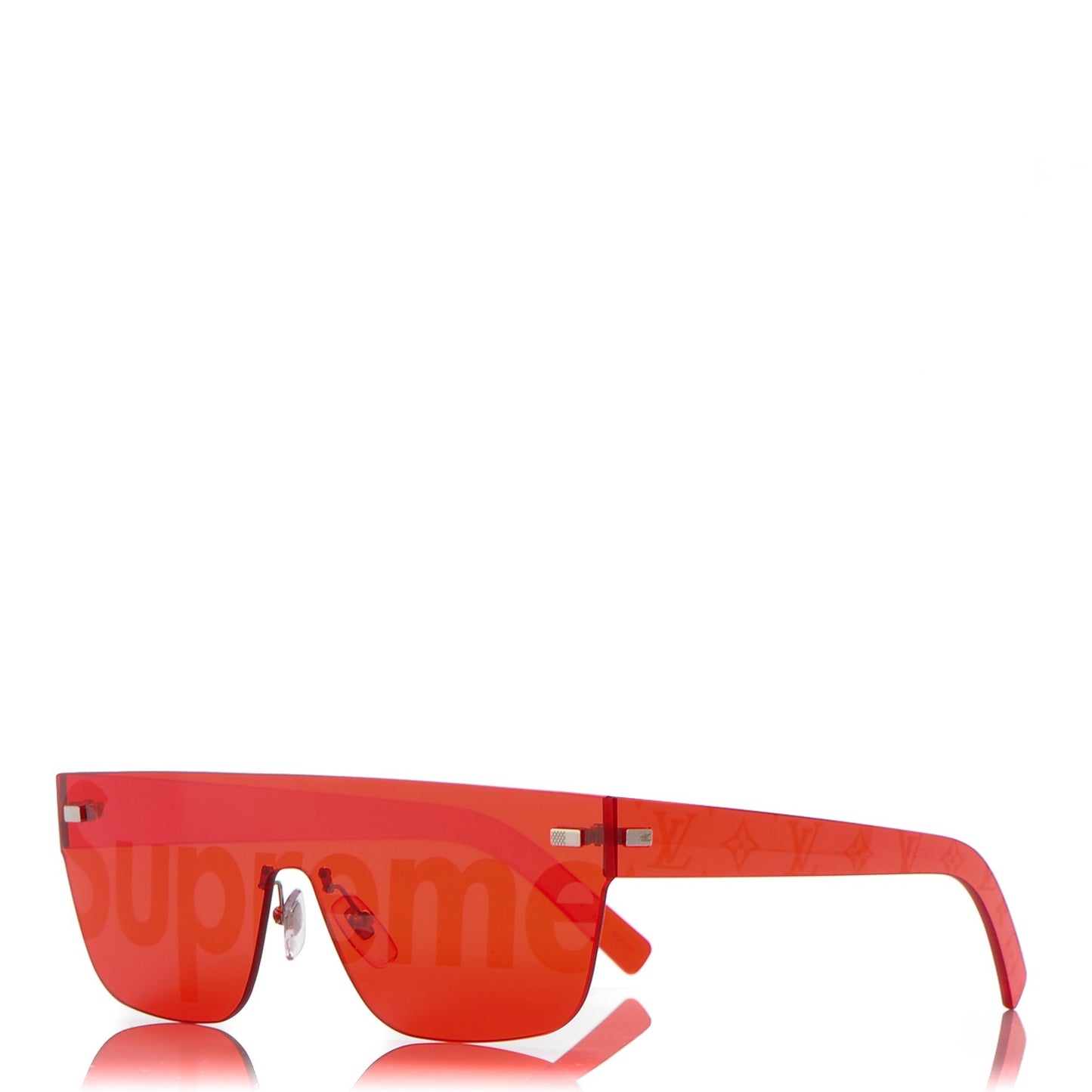 X SUPREME City Mask Sunglasses Coquelicot